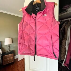The North Face Pink Down Vest